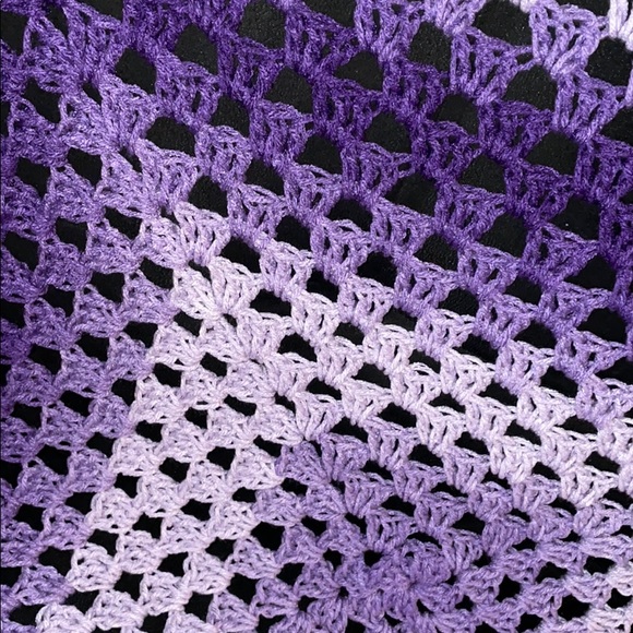 Handmade Other - Purple Gradient Blanket!